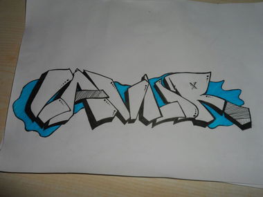 Graffiti Sketch - Photo by LAVUR - Turkey, Adana, TheStreetDream