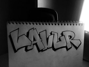 Graffiti Sketch - Photo by LAVUR - BlackBook, TheStreetDream, VandalConnection