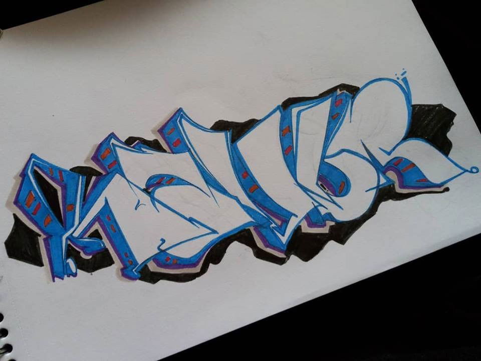 Graffiti Sketch - Photo by LAVUR - Turkey, VandalConnection, style