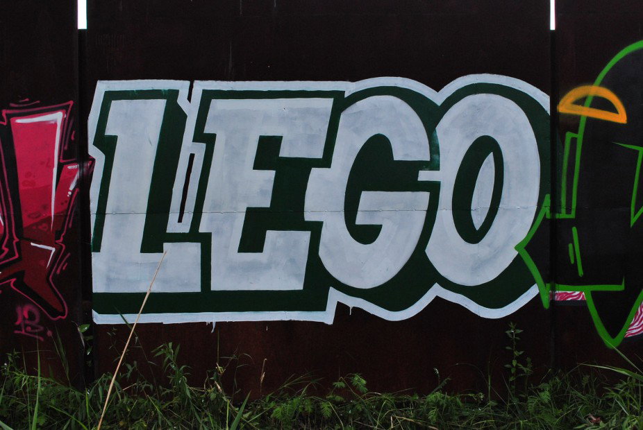 Graffiti Wall in Lviv - Photo by LEGO (2013)