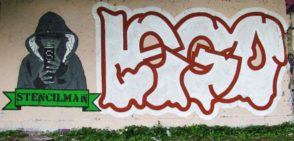 Graffiti Wall in Lviv - Photo by LEGO (2013)