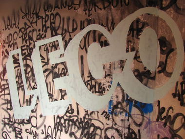 Graffiti Wall in Lviv - Photo by LEGO (2013)