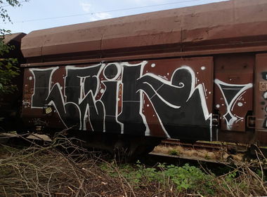 Graffiti Train in Svatoslav - Photo by LEiK - fr8, freight (2013)