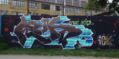 Graffiti Wall in Brno - Photo by LEiK - brno (2013)