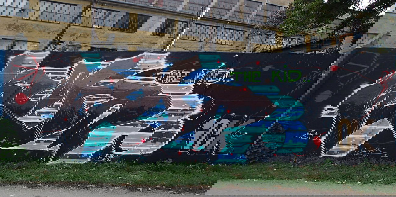 Graffiti Wall in Brno - Photo by LEiK - brno (2013)