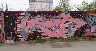 Graffiti Wall in Brno - Photo by LEiK (2013)