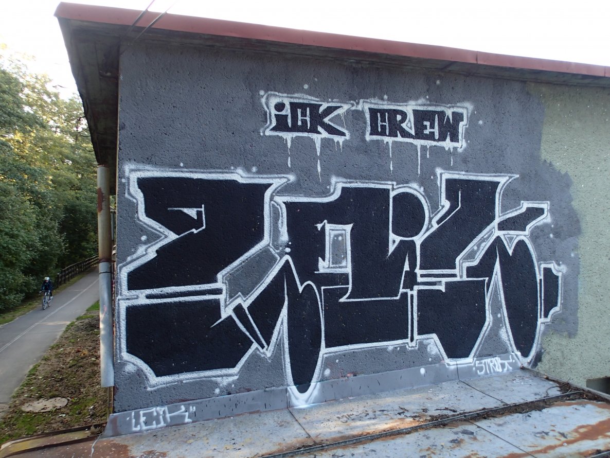 Graffiti Wall in ?ár nad Sázavou - Photo by LEiK (2013)