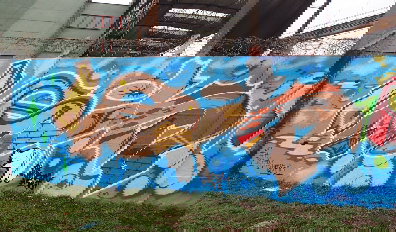 Graffiti Wall in Brno - Photo by LEiK - leik (2014)