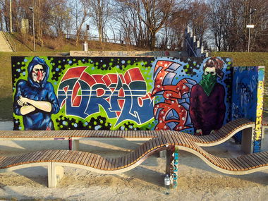 Graffiti Wall - Photo by LIA