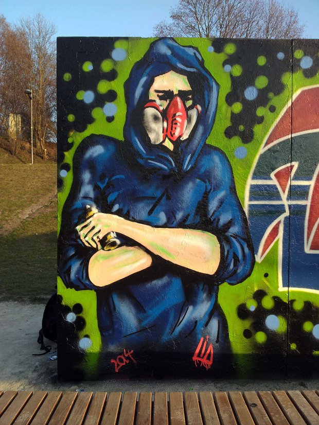 Graffiti Wall - Photo by LIA