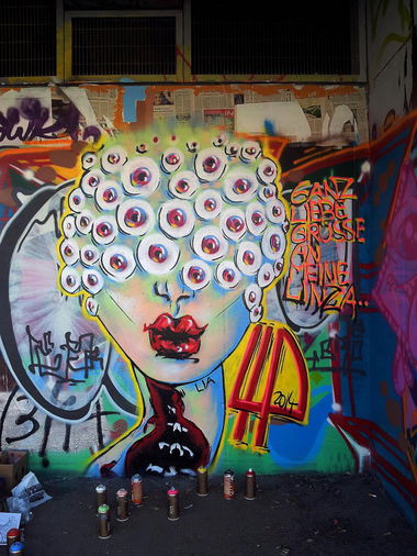 Graffiti Wall - Photo by LIA - Vienna (2014)