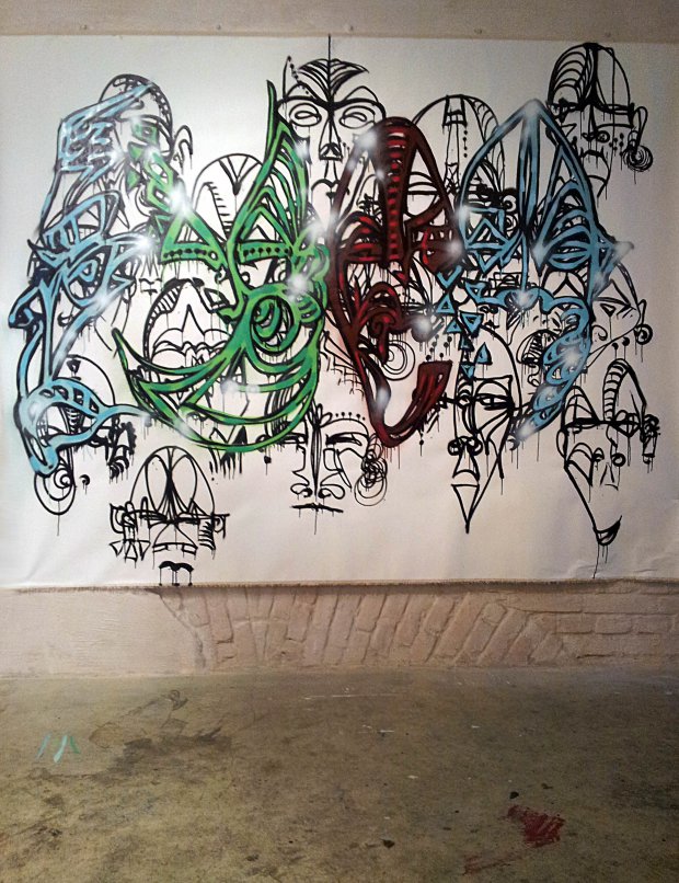 Graffiti Wall - Photo by LIA