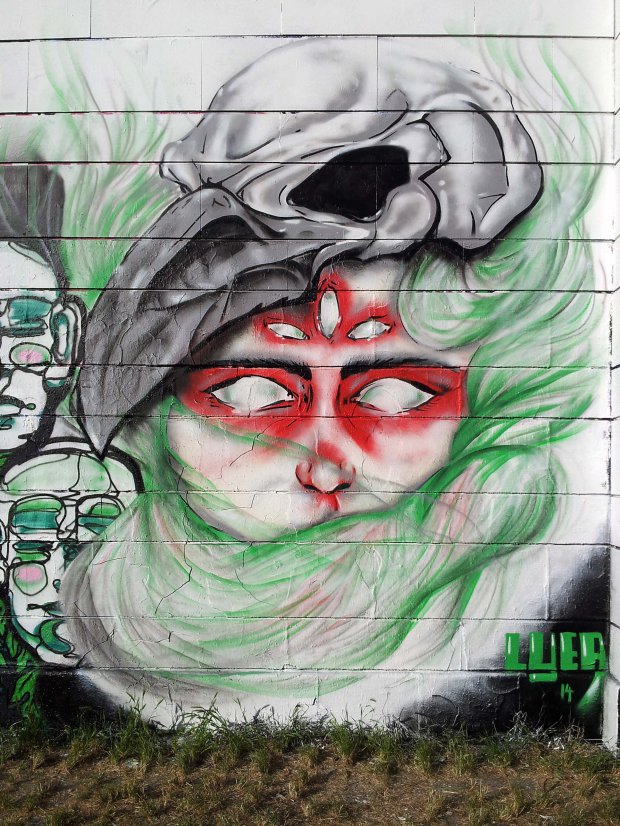 Graffiti Wall - Photo by LIA - lyea