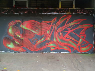 Graffiti Wall - Photo by LIA - lyea, vienna (2014)