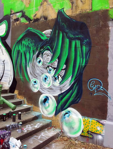 Graffiti Wall in Vienna - Photo by LIA - lyea