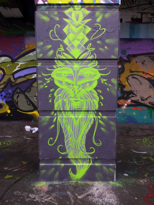 Graffiti Wall in Vienna - Photo by LIA - lyea (2014)