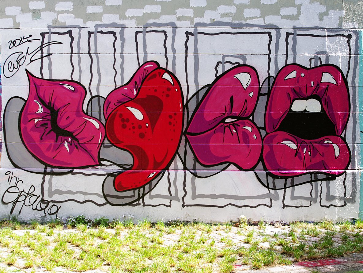 Graffiti Wall in Vienna - Photo by LIA - lyea (2014)