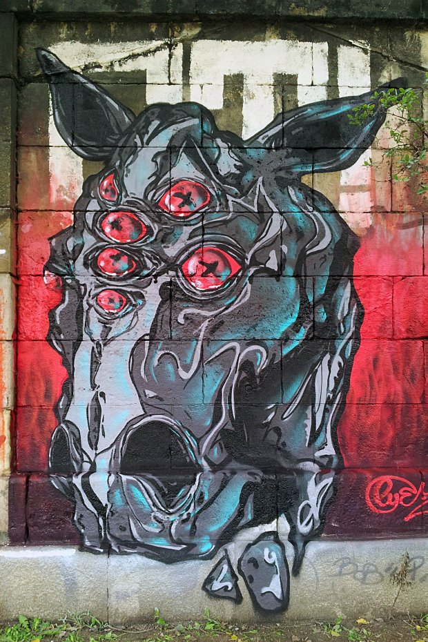 Graffiti Wall in Vienna - Photo by LIA - lyea (2014)