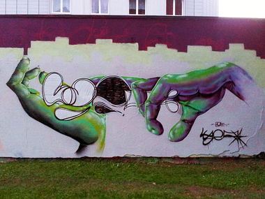 Graffiti Wall in Linz - Photo by LIA - lyea (2014)