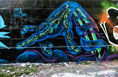 Graffiti Wall in Wien - Photo by LIA - lyea (2014)