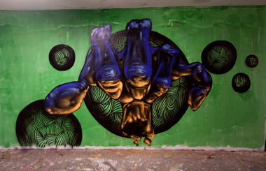 Graffiti Wall in Linz - Photo by LIA - lyea (2014)