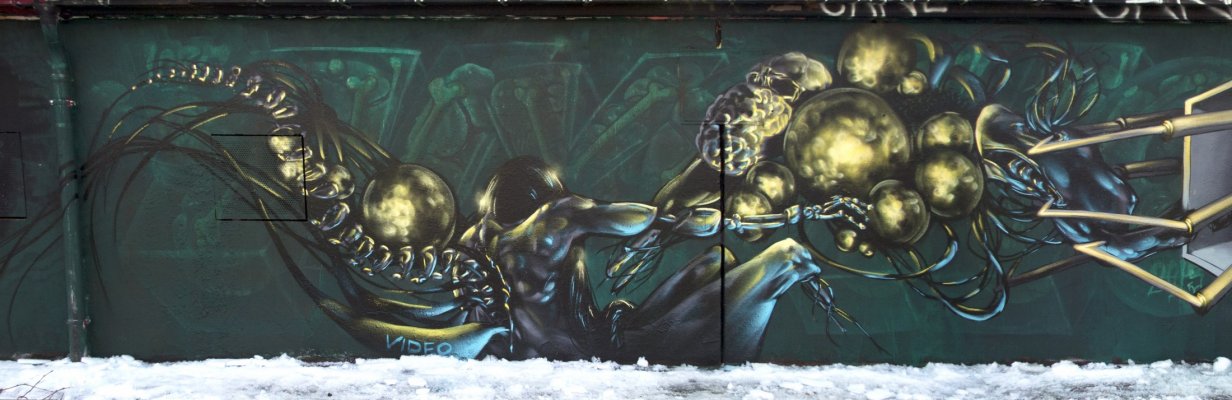 Graffiti Wall in Wien - Photo by LIA - video, oner (2015)