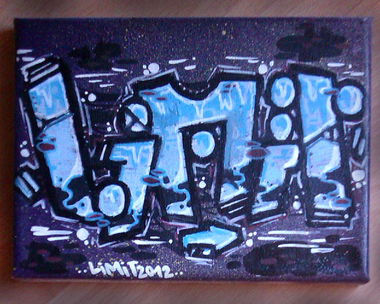 Graffiti Sketch - Photo by LIMIT_ONE - LIMIT, LIMIT38, Canvas (2012)