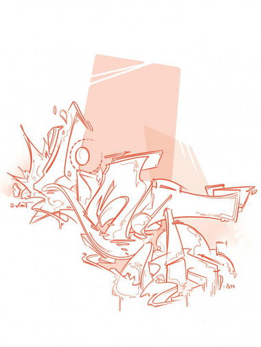 Graffiti in Brunswick - Photo by LIMIT_ONE - LIMIT, LIMIT38, Exchange (2013)