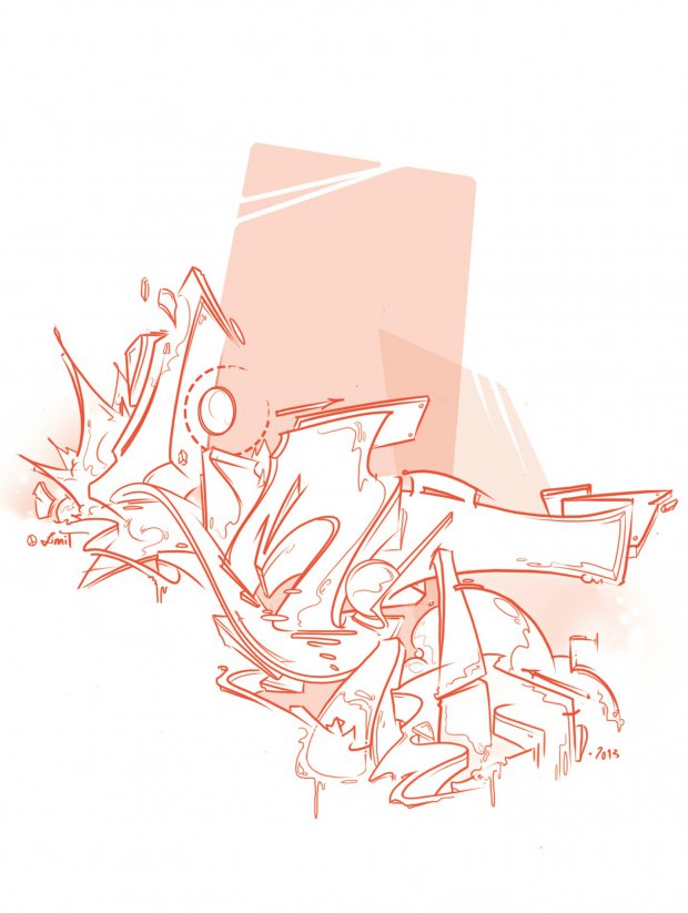 Graffiti in Brunswick - Photo by LIMIT_ONE - LIMIT, LIMIT38, Exchange (2013)