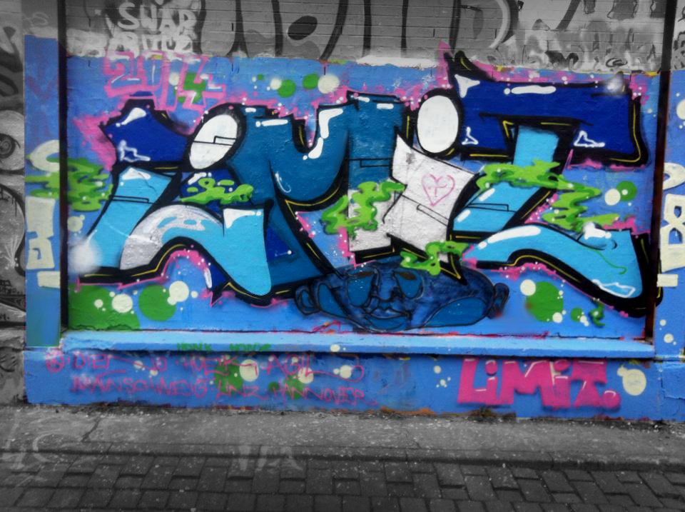 Graffiti in Hannover - Photo by LIMIT_ONE - LIMIT, LIMIT38, 38 (2014)