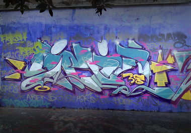 Graffiti in Paris - Photo by LIMIT_ONE - LIMIT, LIMIT38, 38 (2014)