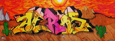 Graffiti Sketch - Photo by LOSAEROS (2014)