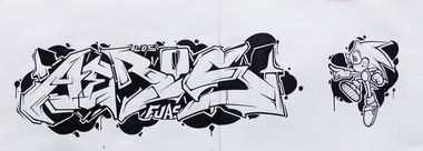 Graffiti Sketch - Photo by LOSAEROS - LOS-AEROS