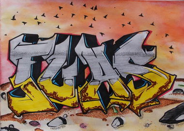 Graffiti Sketch in Russia - Photo by LOSAEROS - Los-Aeros(FUAS, CREW) (2014)