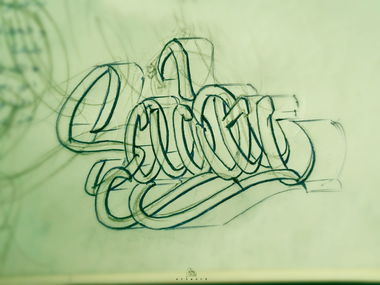Graffiti Sketch - Photo by LOST - LOST, GRAFFITI, SKETCHE