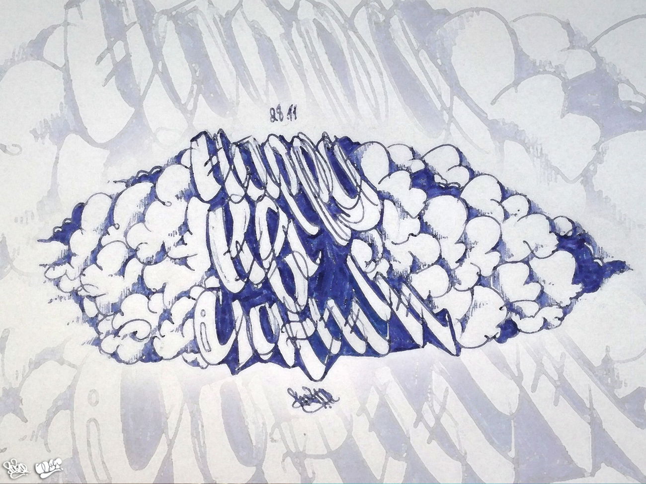 Graffiti Sketch - Photo by LOST - LOST, GRAFFITI, SKETCH