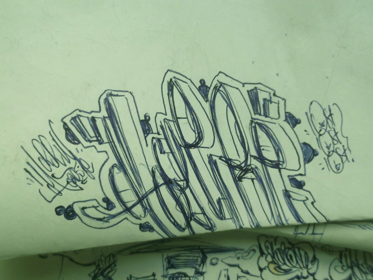 Graffiti Sketch - Photo by LOST - LOST, GRAFFITI, SKETCH