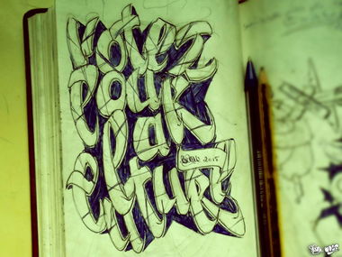 Graffiti Sketch - Photo by LOST - LOST, GRAFFITI, SKETCH