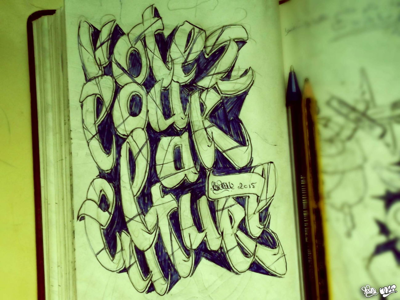 Graffiti Sketch - Photo by LOST - LOST, GRAFFITI, SKETCH