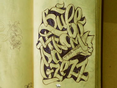 Graffiti Sketch - Photo by LOST - LOST, GRAFFITI, SKETCHE