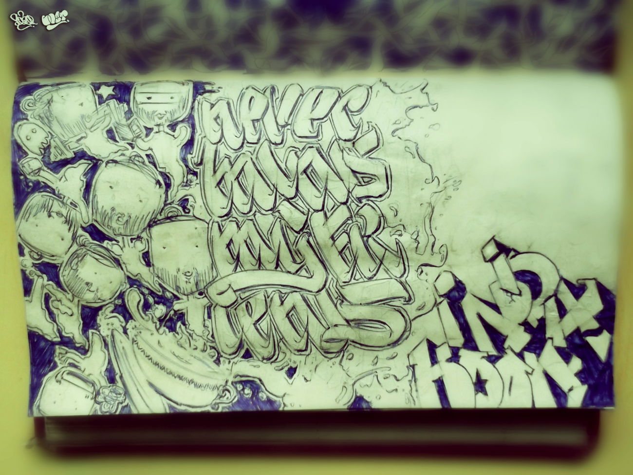 Graffiti Sketch - Photo by LOST - LOST, GRAFFITI, SKETCHE (2014)