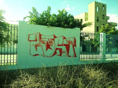 Graffiti Bombing - Photo by LOST - LOSTGRAFFITI, EZZAHRA, SAIDANI