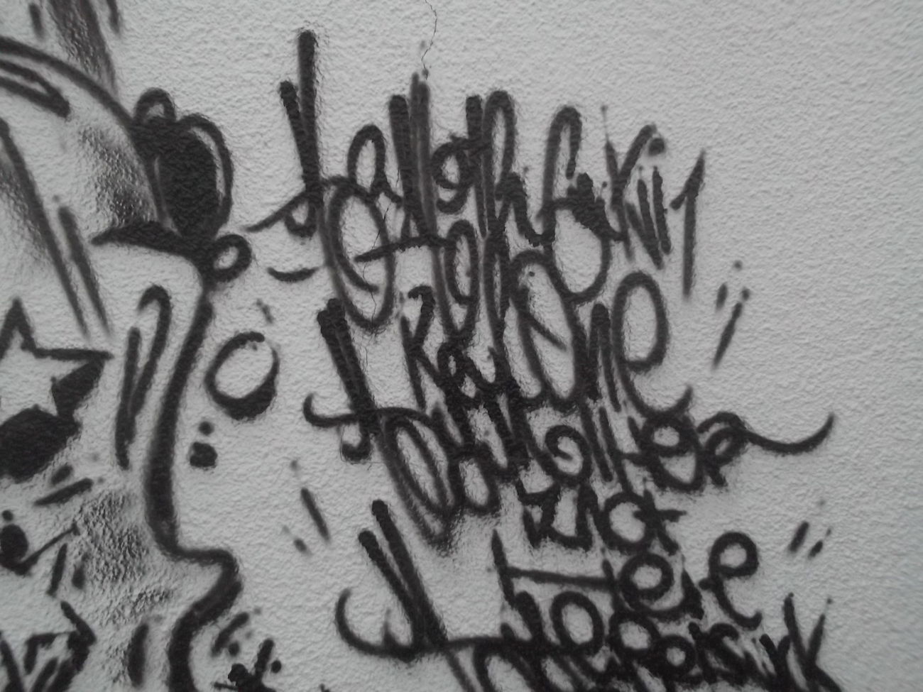 Graffiti Bombing - Photo by LOST - LOST, GRAFFITI, ONE