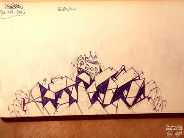 Graffiti Sketch - Photo by LOST - LOST, GRAFFITI, SKETCH (2014)
