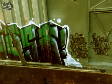 Graffiti Train - Photo by LOST - LOST, GRAFFITI, SAIDANI