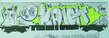 Graffiti Sketch - Photo by LOST - LOST, GRAFFITI, SKETCH