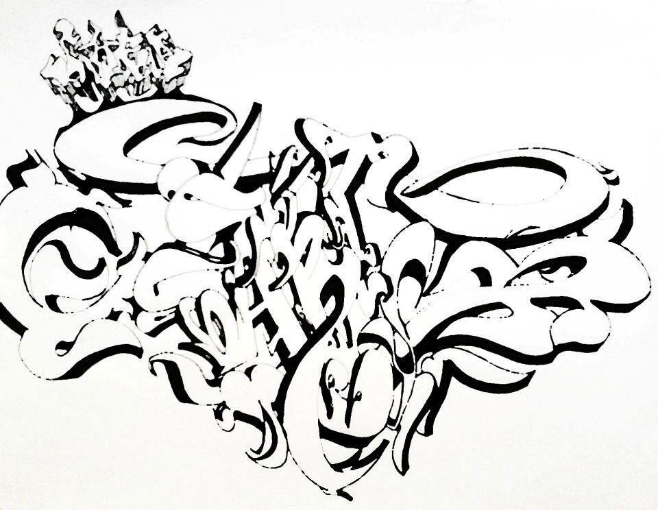 Graffiti Sketch - Photo by LOST - LIFESTYLE, ILLUSTRATION, GRAFFITI (2012)