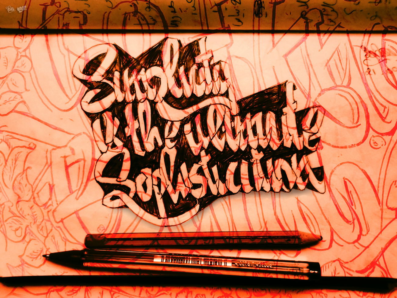 Graffiti Sketch - Photo by LOST - LOST, GRAFFITI, SKETCHE