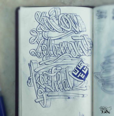 Graffiti Sketch - Photo by LOST - LOST, GRAFFITI, SKETCHE