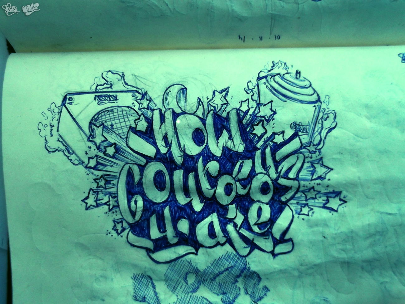 Graffiti Sketch - Photo by LOST - LOST, GRAFFITI, SKETCH